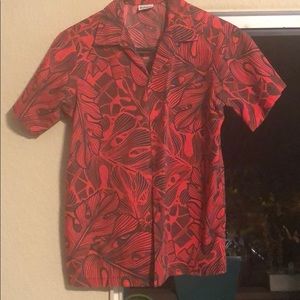Hawaiian youth button up